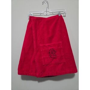 Georgia Bulldogs Mens Shower Wrap Towel Red Terry Cloth Gym Dorm Uga Mascot OSFM